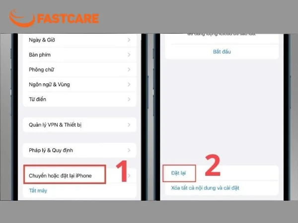 hard reset iphone