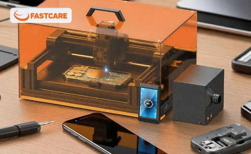 Công nghệ bóc máy bằng tia Laser