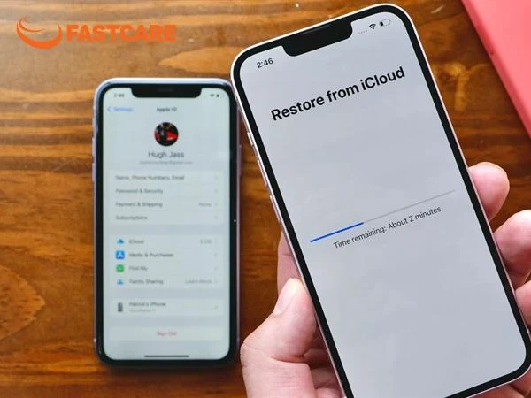 Cách chuyển dung lượng iCloud sang dung lượng iPhone