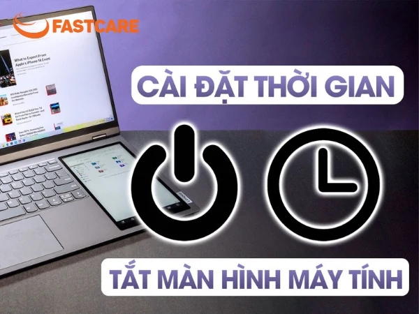 cài đặt thời gian tắt màn hình