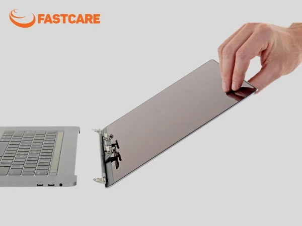 màn hình macbook bị nhiễu