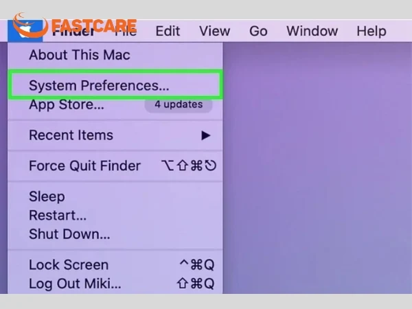 màn hình macbook bị nhiễu