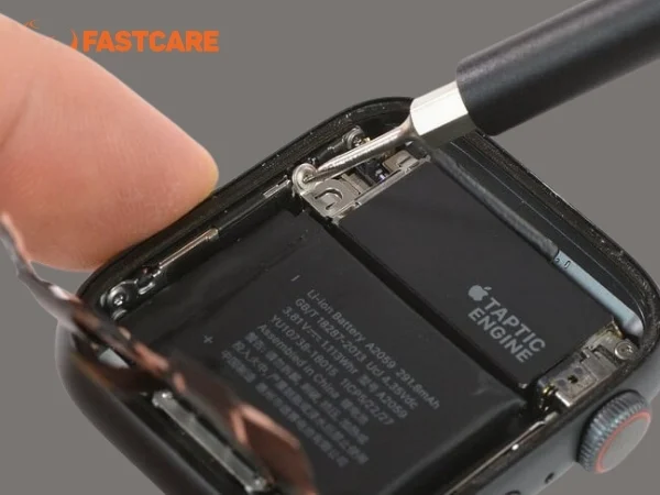 thay pin apple watch có mất chống nước không