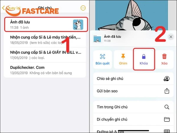 ẩn ảnh trên iPhone