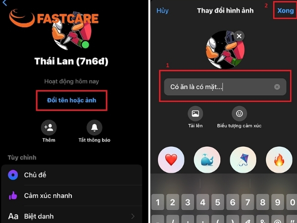 cách giải tán nhóm trên Messenger