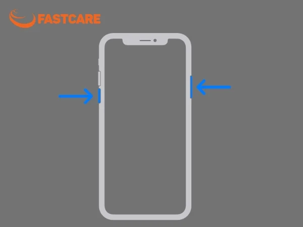 cách khởi động lại iphone