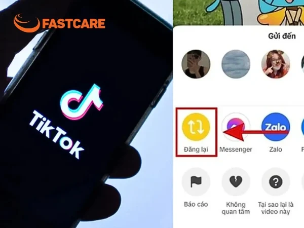 cách xóa video đăng lại trên TikTok