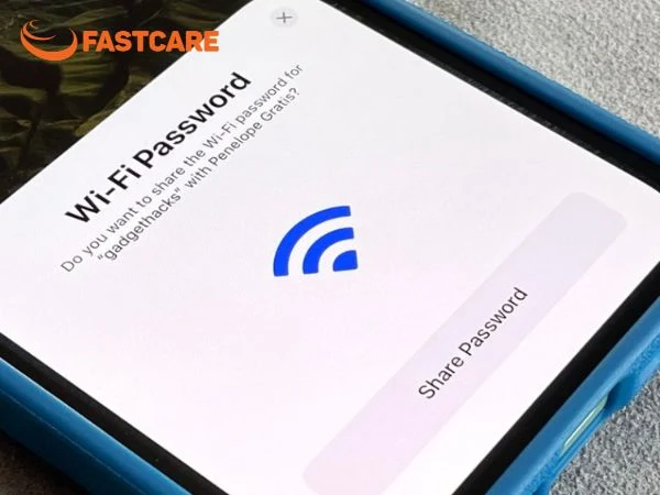 chia sẻ WiFi iPhone
