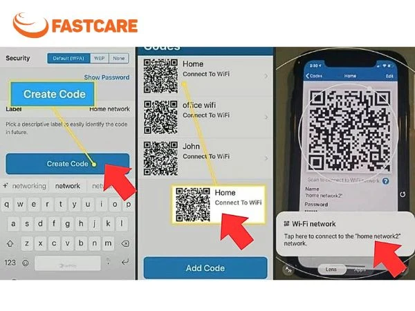 chia sẻ WiFi iPhone