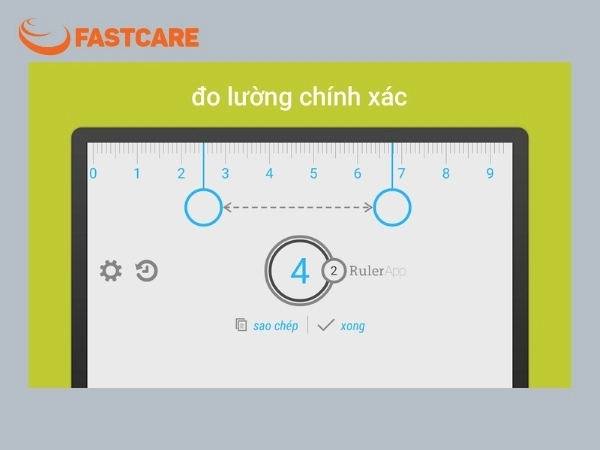 đo chiều cao bằng điện thoại