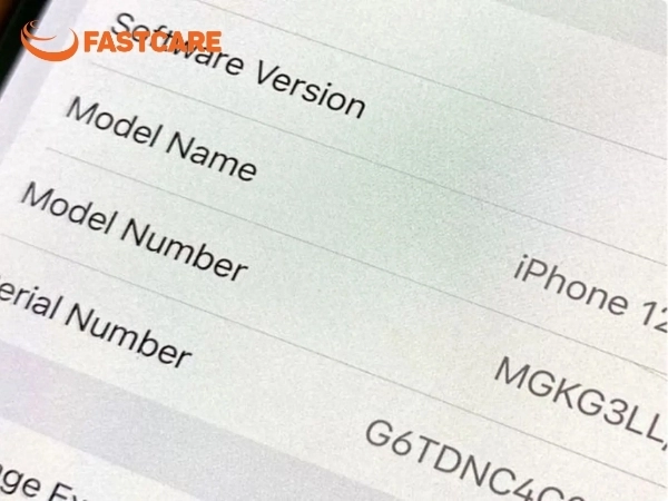số máy iphone bắt đầu bằng chữ m