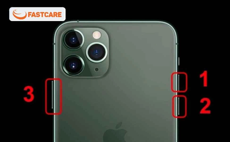 3 Bước reset iPhone 12 Pro Max khi bị đơ màn hình