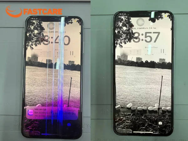 Bảng giá thay màn hình iPhone Xs Max