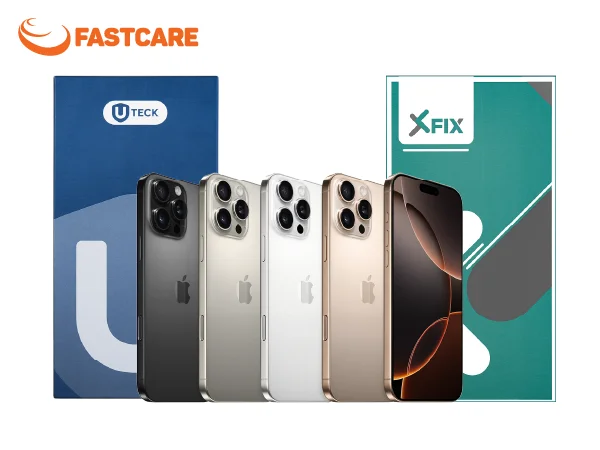 So sánh các loại vỏ iPhone 16 Pro Max XFIX và UTECK