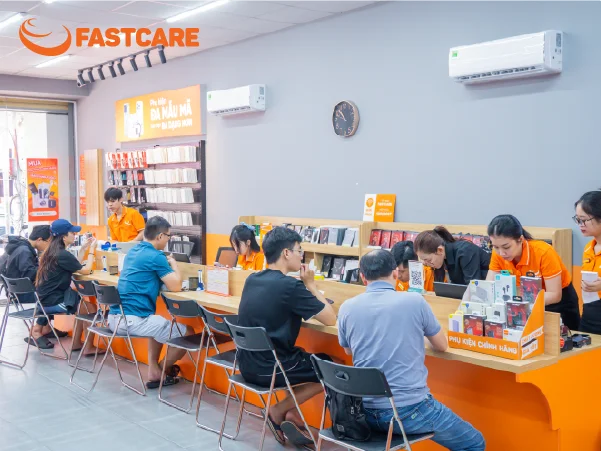 Không gian phục vụ tại FASTCARE