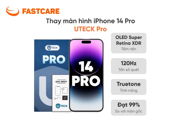 Đặc điểm màn hình iPhone 14 Pro loại UTECK Pro