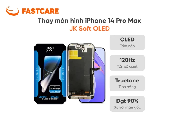 Đặc điểm màn hình iPhone 14 Pro Max JK Soft Oled