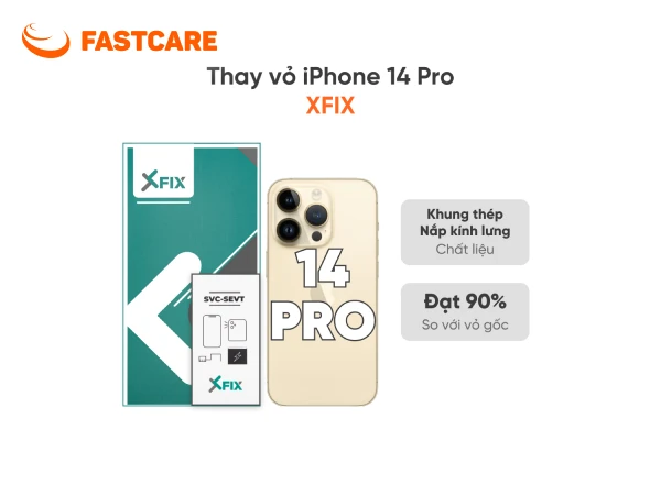 Đánh giá thay vỏ iPhone 14 Pro 4G loại XFIX