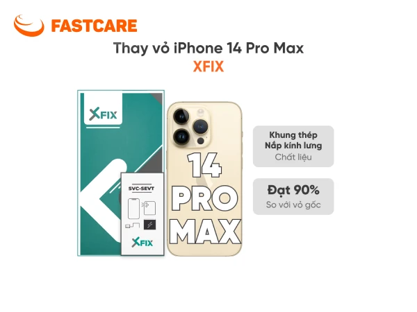 Đánh giá thay vỏ iPhone 14 Pro Max 4G loại XFIX