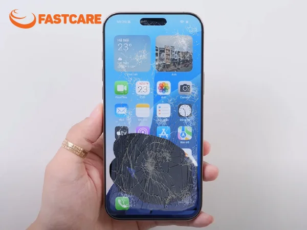 Dấu hiệu cần thay màn hình iPhone 16 Pro Max