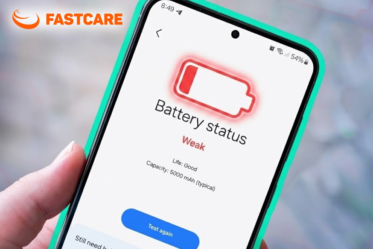 Dấu hiệu cần thay pin Samsung