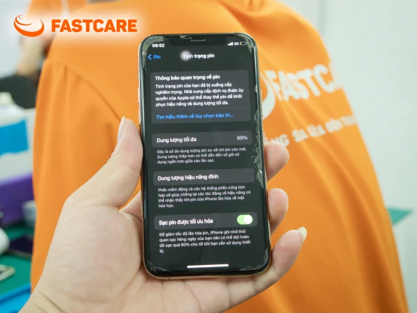 Dấu hiệu hỏng pin iPhone 11 Pro