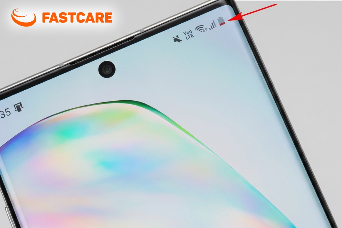 Dấu hiệu pin Samsung Note 10 Plus cần được kiểm tra