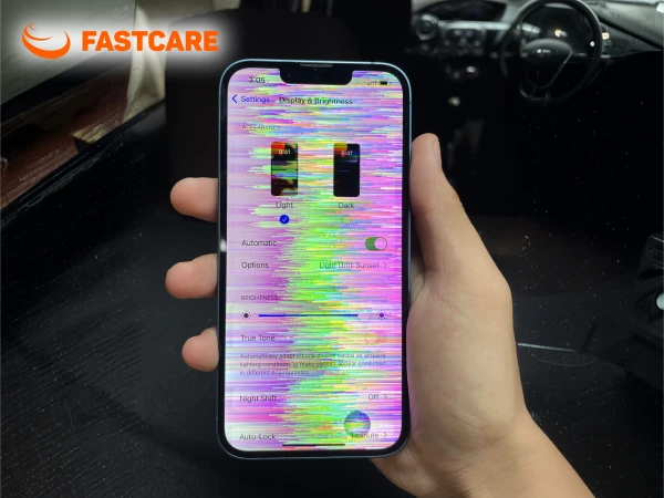 Dấu hiệu thay màn hình iPhone 13