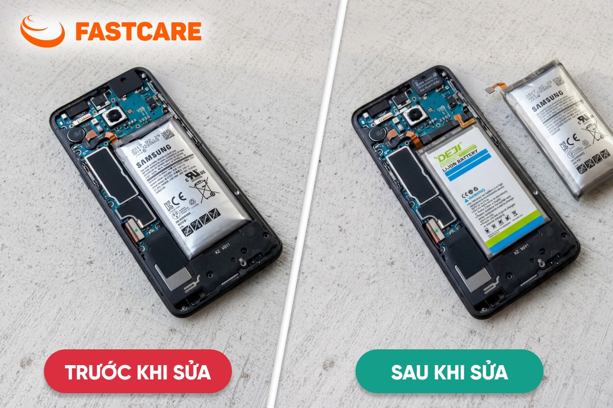 Địa chỉ thay pin Samsung S23 Ultra uy tín tại FASTCARE
