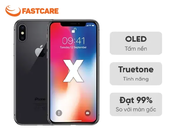 Thay màn hình iPhone X chính hãng