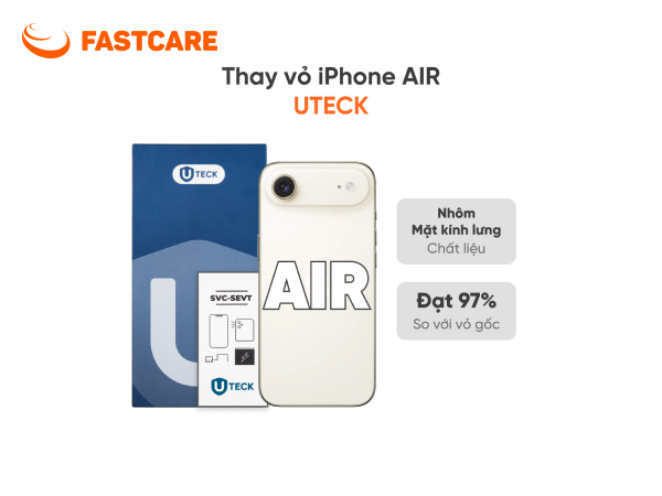 Giá thay vỏ iPhone Air 4G loại UTECK
