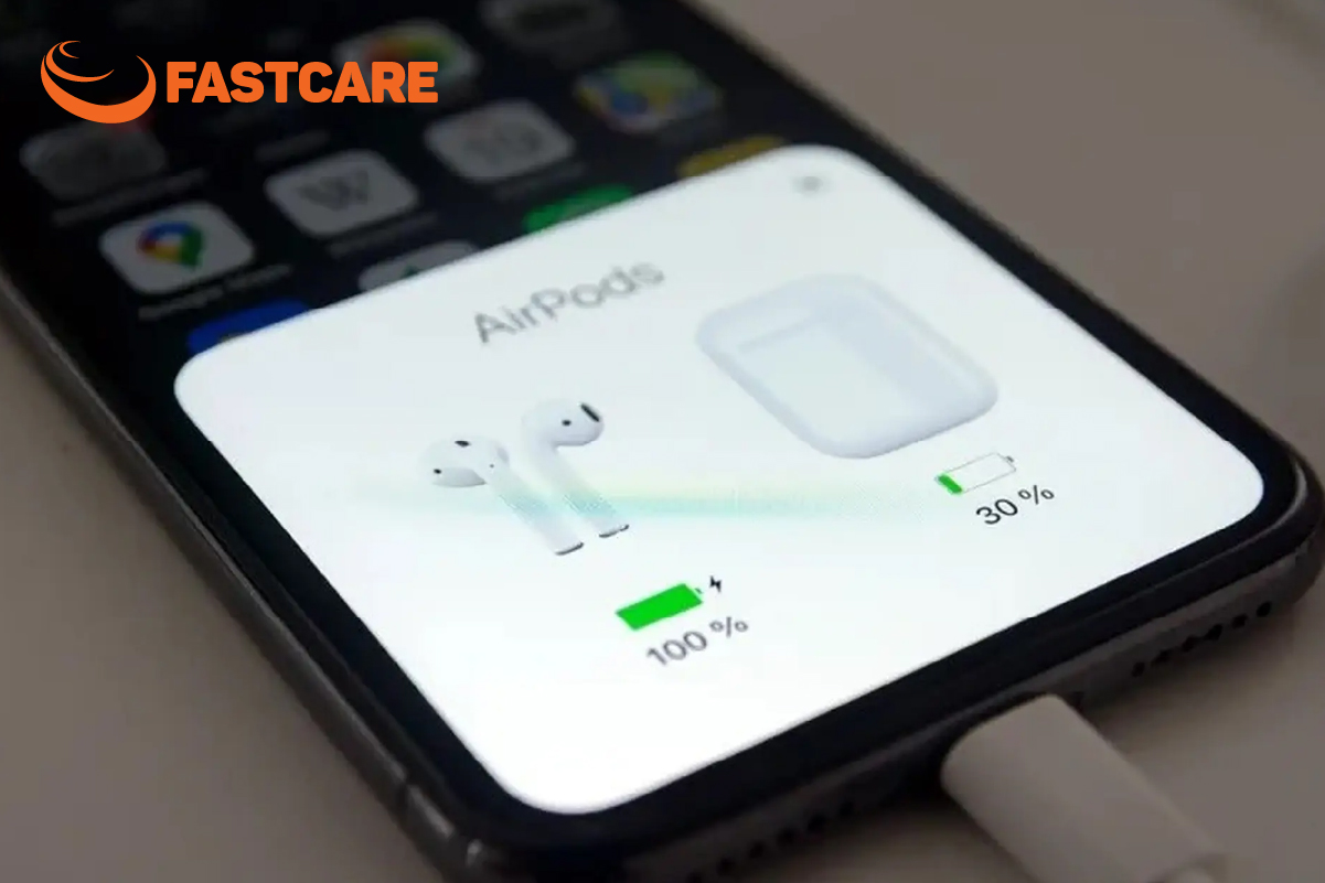 Kiểm tra mức pin AirPods Pro trực quan thông qua màn hình kết nối iPhone