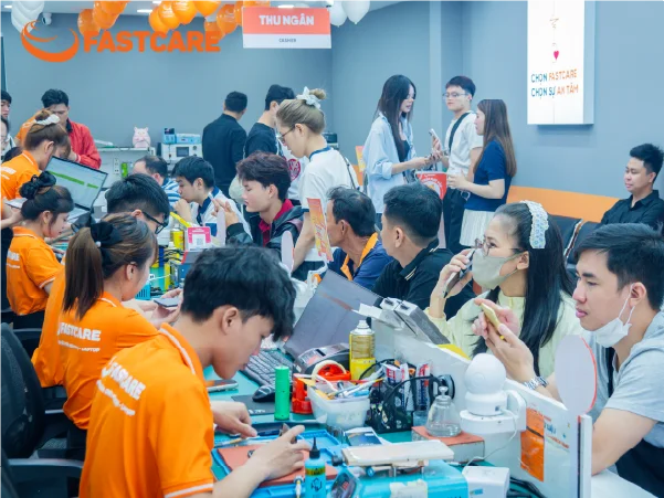 Quy trình thay mặt kính sau