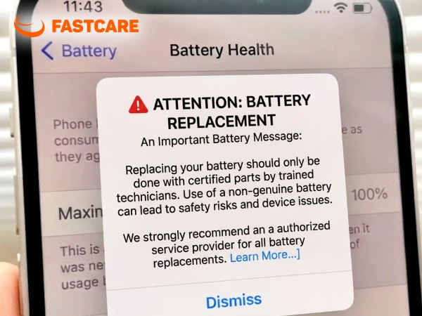 Lưu ý sau khi thay pin iPhone 12 Pro Max
