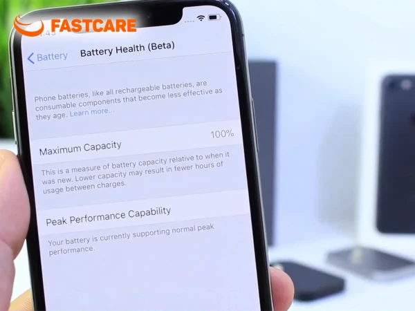 Lưu ý sau khi thay pin iPhone XS Max