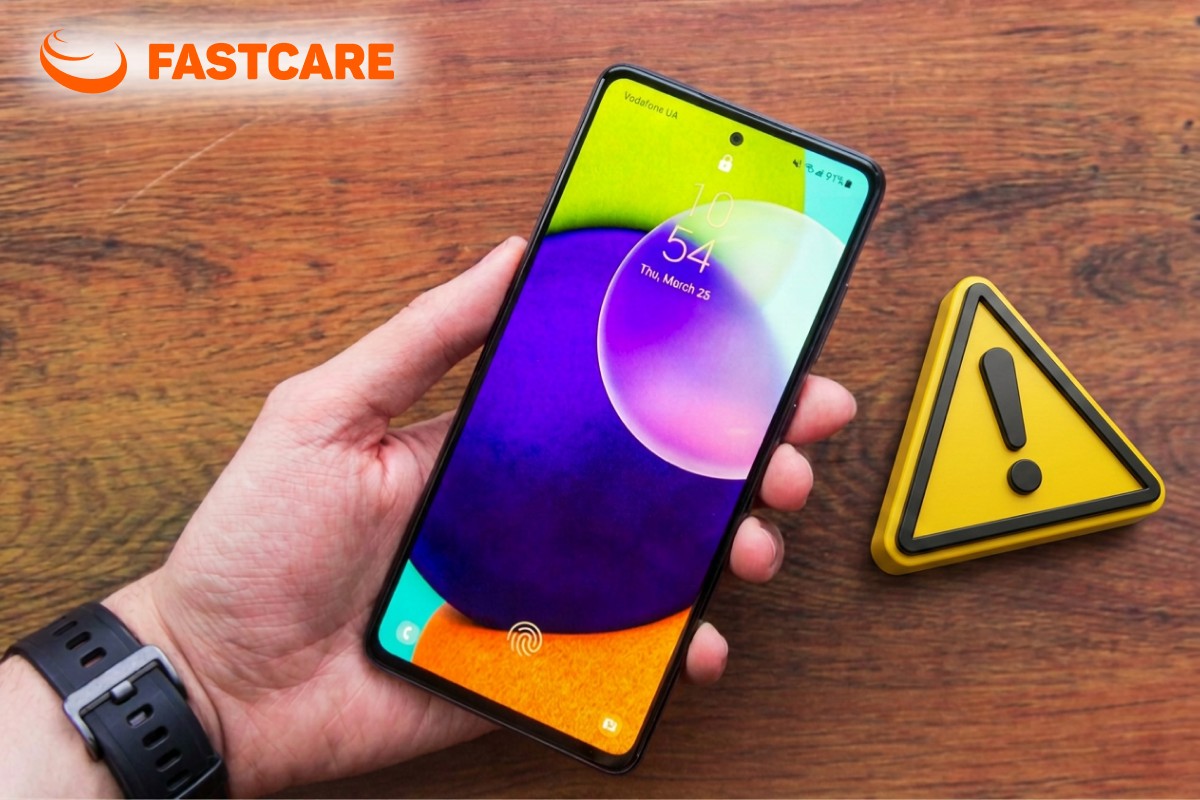 Lưu ý sau khi thay pin Samsung A52