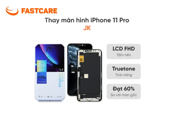 Màn hình iPhone 11 Pro JK chất lượng ổn định