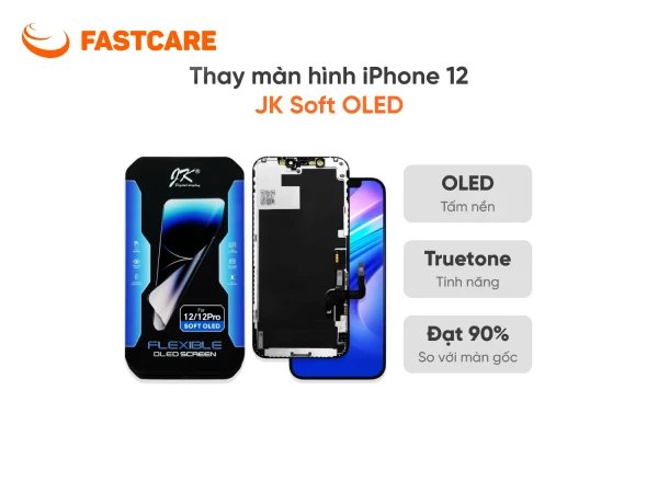 Màn hình iPhone 12 JK Soft Oled có tốt không