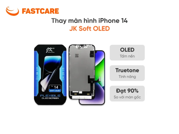 Màn hình iPhone 14 JK Soft Oled