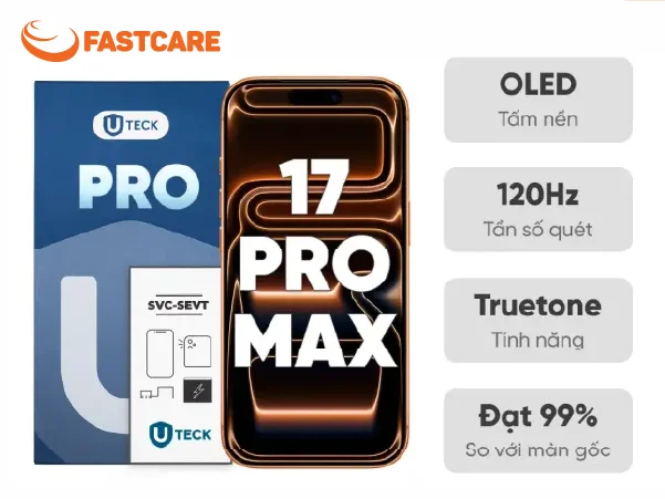 Màn hình UTECK Pro cho iPhone 17 Pro Max