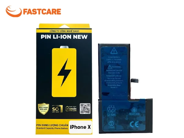 Thay pin Pisen dung lượng cao tại FASTCARE