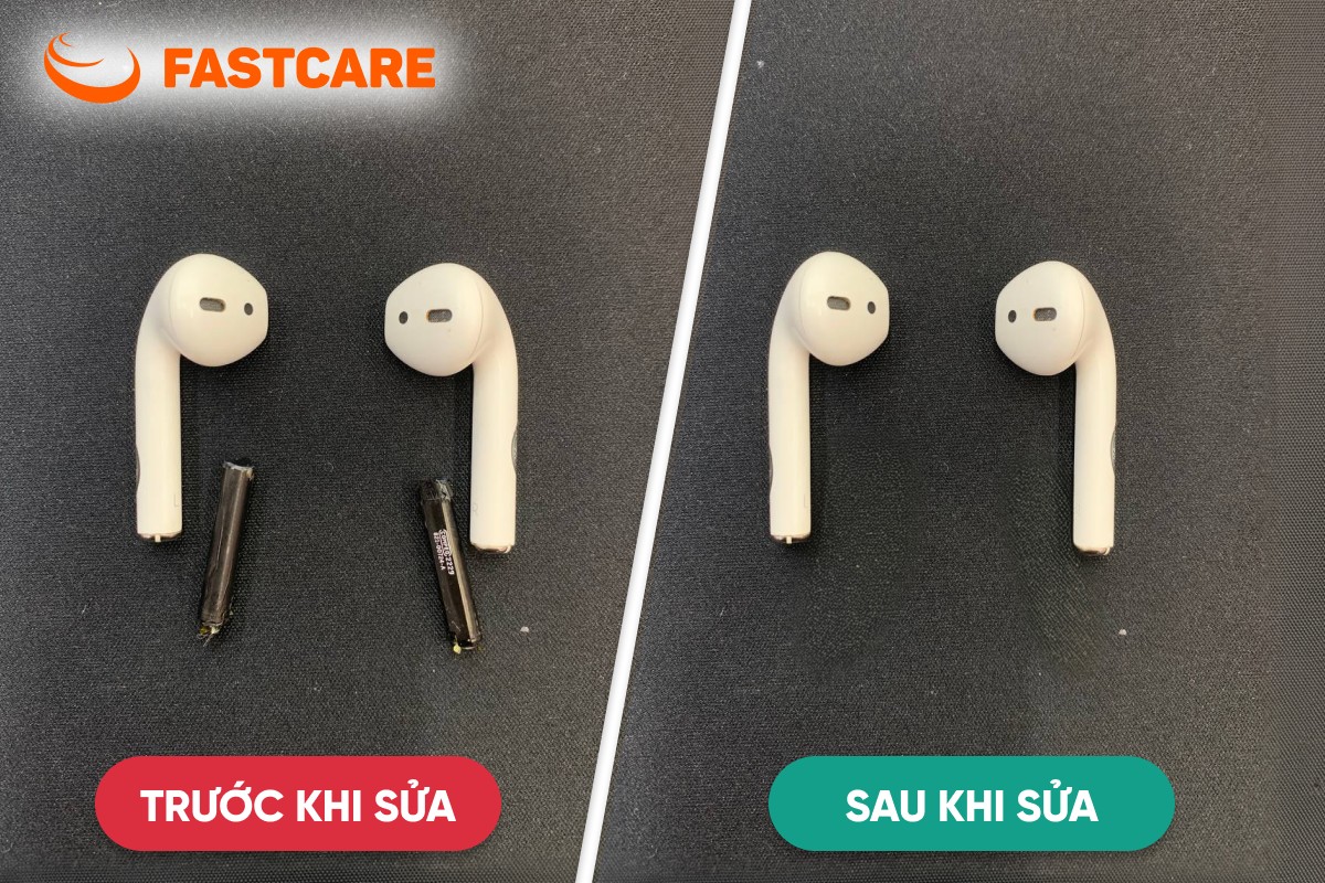 Quy trình sửa AirPods minh bạch tại FASTCARE