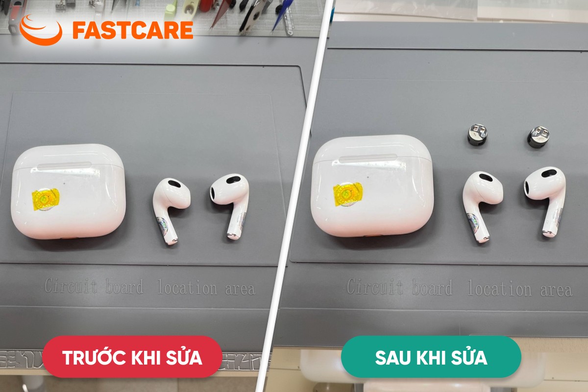 Quy trình thay pin AirPods 3 tại FASTCARE