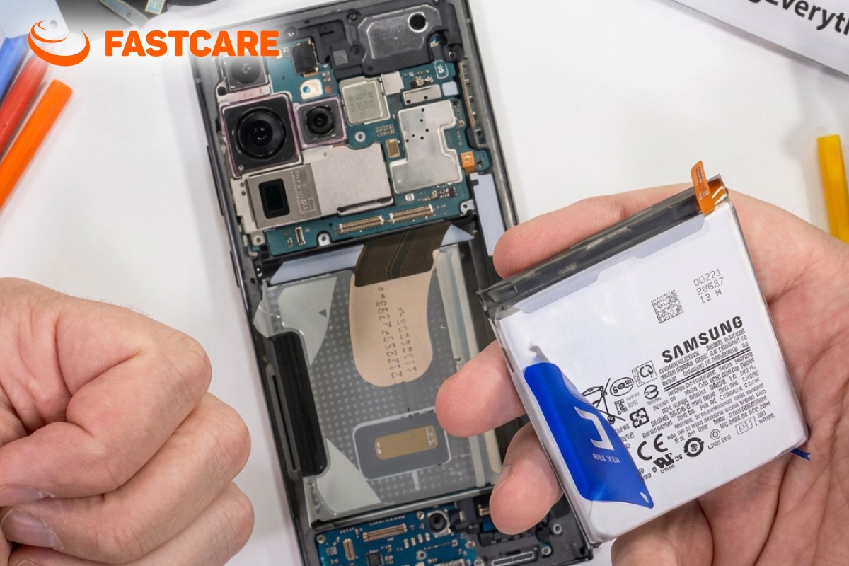 Quy trình thay pin Samsung S23 Ultra tại FASTCARE