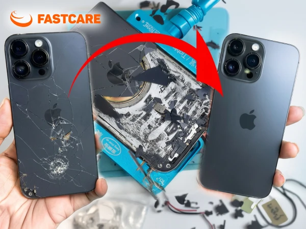 Quy trình thay vỏ iPhone 14 Pro Max 5G loại XFIX