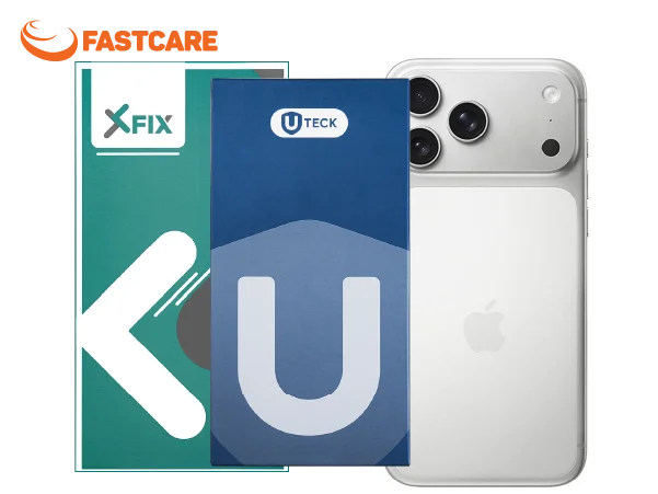 So sánh kính lưng iPhone 17 Pro Max XFIX và UTECK