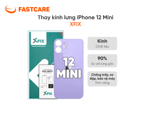 Chất lượng mặt kính XFIX vượt trội