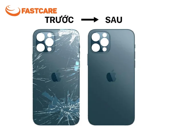 Dấu hiệu nứt vỡ kính sau