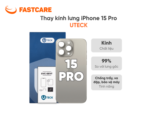 Mặt kính UTECK sáng bóng