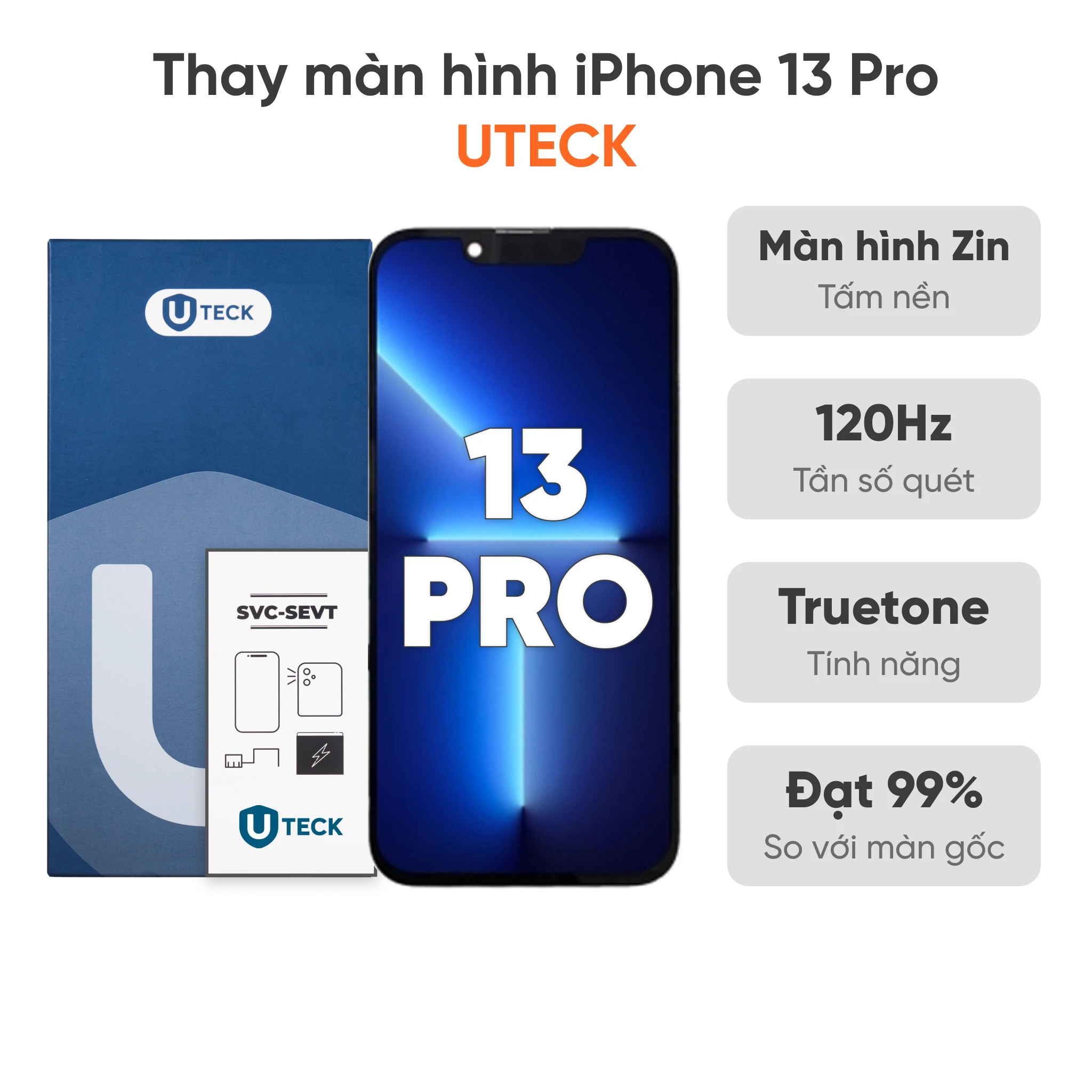 Màn hình iPhone 13 Pro loại UTECK